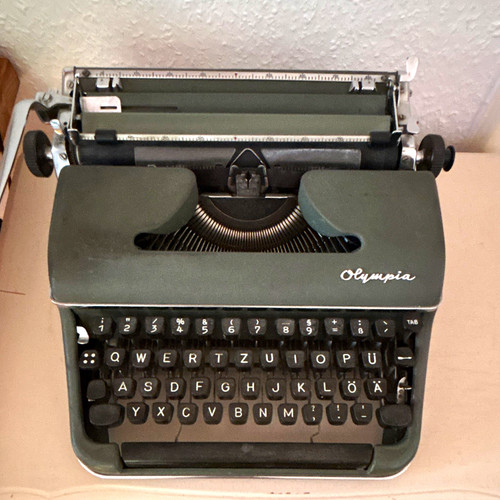 Olympia schreibmaschine mit - schreibmaschine,